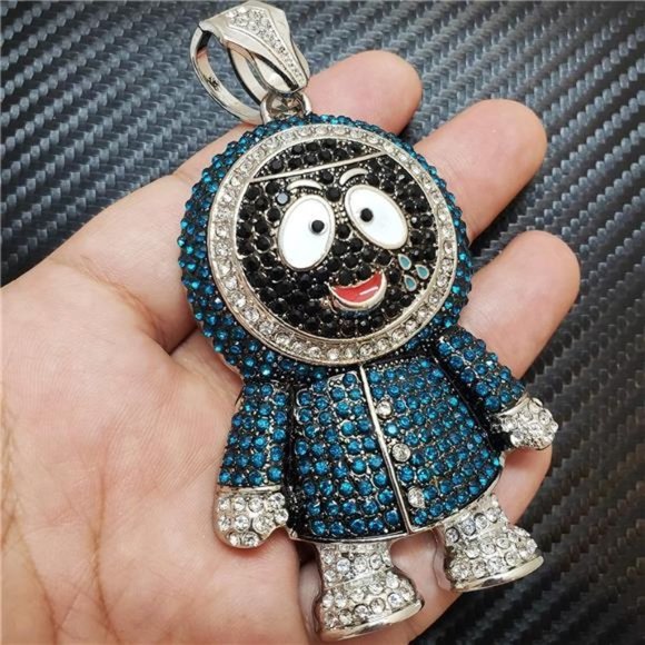 NEW Iced Out Chain Necklace - Picture 6 of 8